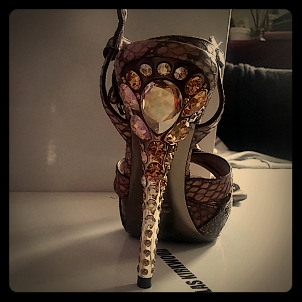 Stunning Swarovski Krystal Heels